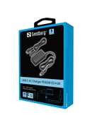  Sandberg 135-76 USB-C AC Charger PD65W EU+UK Hover