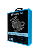  Sandberg 135-82 USB-C AC Charger PD100W EU+UK Hover