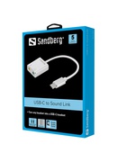  Sandberg 136-26 USB-C To Sound Link Hover