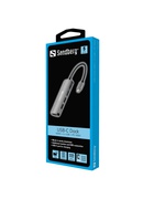  Sandberg 136-32 USB-C Dock HDMI+3xUSB+PD 100W Hover