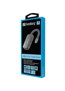  Sandberg 136-33 USB-C 6-in-1 Travel Dock Hover