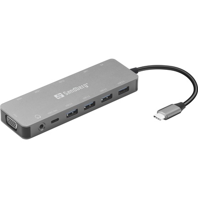  Sandberg 136-45 USB-C 13-in-1 Travel Dock