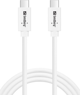  Sandberg 136-53 USB-C to USB-C  USB 3.1 Gen2 PD 100W cable, 1M  Hover
