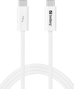  Sandberg 136-56 USB-C to USB-C USB4 PD 240W + 40Gbps cable, 1M  Hover