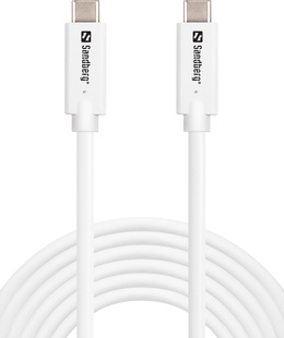  Sandberg 136-75 USB-C>C USB 3.2 Gen2 100W, 3m  Hover