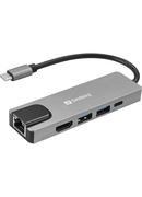  Sandberg 336-99 USB-C 5in1 Travel Dock Saver