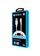  Sandberg 440-33 MicroUSB Sync/Charge Cable 1m Hover