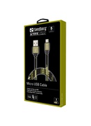  Sandberg 441-15 MicroUSB Green Camouflage 1m Hover