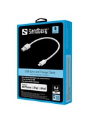  Sandberg 441-19 USB>Lightning MFI 0.2m White Hover