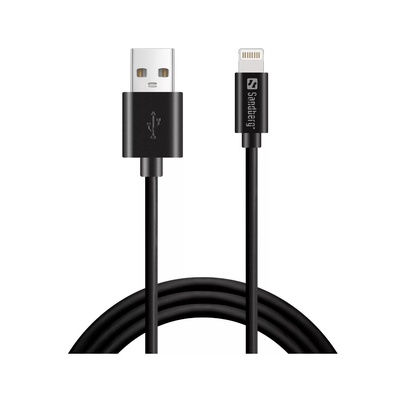 Sandberg 441-39 USB>Lightning MFI 1m Black