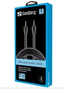  Sandberg 501-24 MiniJack Cable M-M 2m Hover