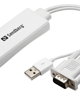  Sandberg 508-78 VGA+Audio to HDMI Converter  Hover