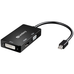  Sandberg 509-12 Adapter MiniDP>HDMI+DVI+VGA