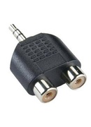  Sbox 3.5mm M.->2 X 3.5mm F. AD.3.5-2X3.5