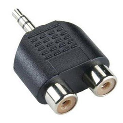  Sbox 3.5mm M.->2 X 3.5mm F. AD.3.5-2X3.5