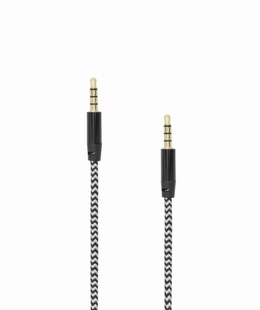  Sbox AUX Cable 3.5mm To 3.5mm Blackberry Black 3535-1.5B  Hover