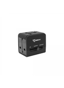  Sbox TA-23 Universal Travel Adapter with Dual USB Charger