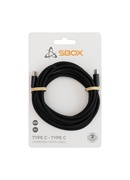  Sbox Type C - Type C Charging/Data Cable Black Hover