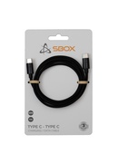  Sbox Type C - Type C M/M 1m black TYPEC-1-B