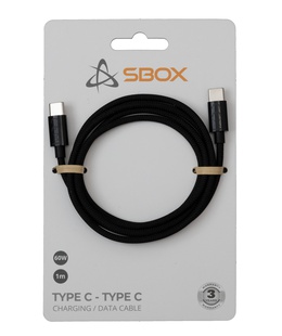  Sbox Type C - Type C M/M 1m black TYPEC-1-B  Hover