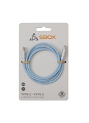  Sbox Type C - Type C M/M 1m blue TYPEC-1-BL