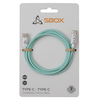  Sbox Type C - Type C M/M 1m green TYPEC-1-G