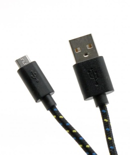  Sbox USB-1031B USB->Micro USB 1M black  Hover