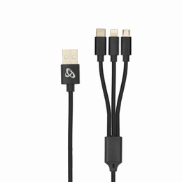  Sbox USB 2.0 8-pin/Type-C/Micro USB charging only 2.4A 1M BULK