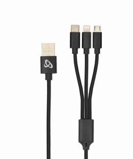  Sbox USB 2.0 8-pin/Type-C/Micro USB charging only 2.4A 1M BULK  Hover