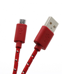  Sbox USB->Micro USB 1M USB-1031R red  Hover