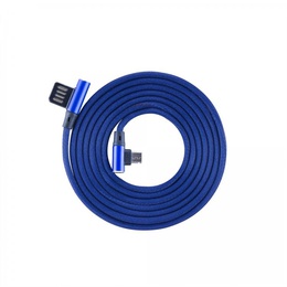  Sbox USB->Micro USB 90 M/M 1.5m USB-MICRO-90BL blueberry blue
