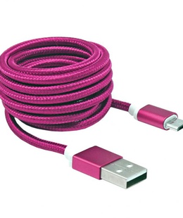  Sbox USB->Micro USB M/M 1.5m USB-10315P pitaya pink  Hover