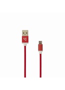  Sbox USB->Micro USB M/M 1.5m USB-10315R red Hover