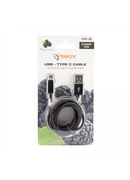  Sbox USB-TYPEC-15B USB->Type C M/M 1.5m Blackberry Black Hover