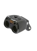  Tellur 2 Sockets cigarette lighter splitter, 2xUSB, Type-C Hover
