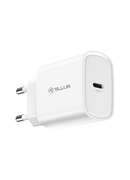  Tellur 20W USB-C PD wall charger white Hover