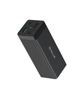  Tellur AC Charger PDHC2 65W (2xPD2xQC3.0) EU UK US Black  Hover