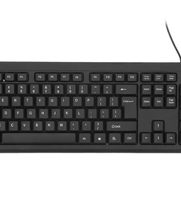 Tastatūra Tellur Basic Wired Keyboard US, USB Black  Hover
