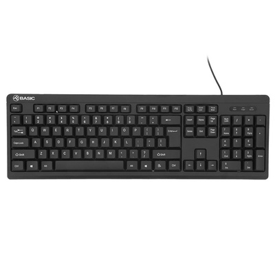 Tastatūra Tellur Basic Wired Keyboard US, USB Black