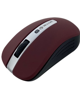Pele Tellur Basic Wireless Mouse, LED dark red  Hover