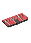  Tellur Book case Bimaterial for iPhone 7 black/red