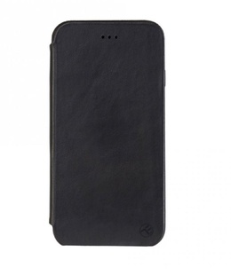  Tellur Book case Slim Genuine Leather for iPhone 7 Plus deep black  Hover