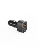  Tellur Car Charger FCC9, 56W, 9A (2XQC 3.0 + PD20W) black
