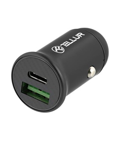  Tellur Car Charger PD60W QC30W FCC7 black  Hover