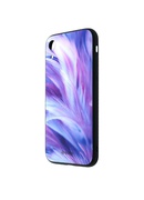  Tellur Cover Glass print for iPhone XR feather Hover