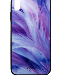  Tellur Cover Glass print for iPhone XS MAX feather  Hover