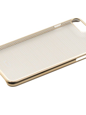  Tellur Cover Hard Case for iPhone 7 Plus Horizontal Stripes gold  Hover