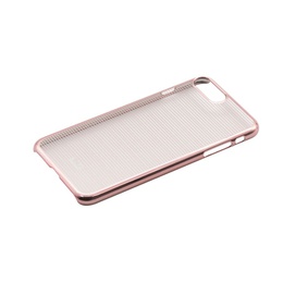  Tellur Cover Hard Case for iPhone 7 Plus Horizontal Stripes rose