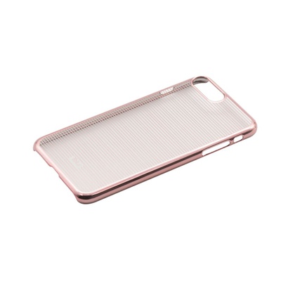  Tellur Cover Hard Case for iPhone 7 Plus Horizontal Stripes rose