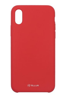  Tellur Cover Liquide Silicone for iPhone XS red  Hover